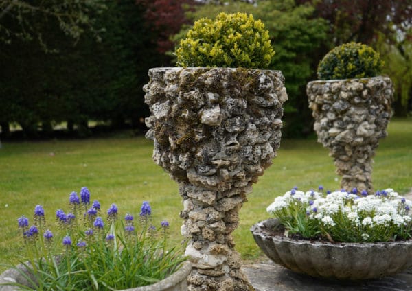 Pair Of Early 20th Century Grotto Planters/Urns - Image 4