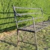 Regency Wrought Iron Bench