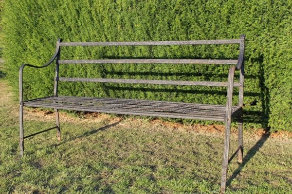 Regency Wrought Iron Bench