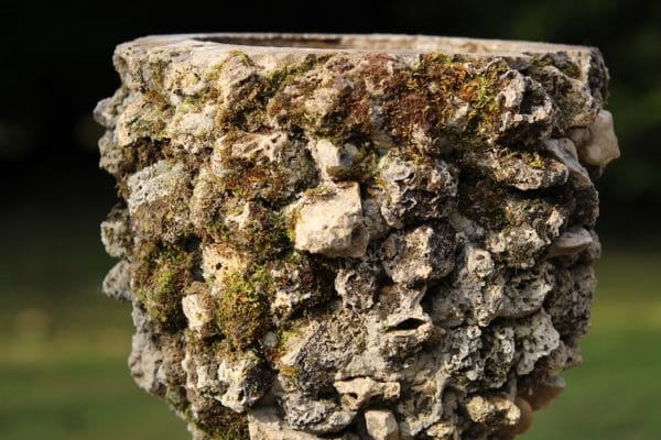 Pair Of Early 20th Century Grotto Planters/Urns