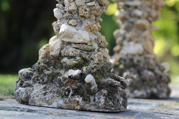 Pair Of Early 20th Century Grotto Planters/Urns