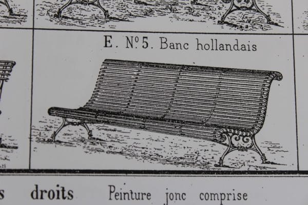 Original Arras Bench
