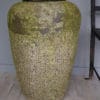 Green Mottled Clay Pot