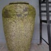 Green Mottled Clay Pot