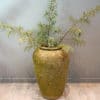 Green Mottled Clay Pot
