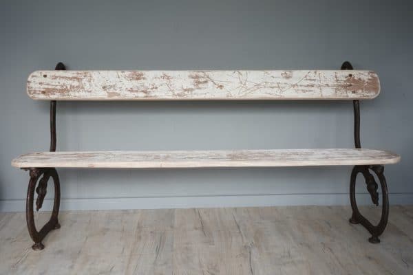19th Century Cast Iron Serpent Bench - Image 3