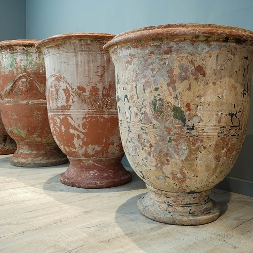 A rare range of Anduze planter