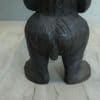 A swiss black forest bear bench