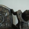 a black forest bear carving