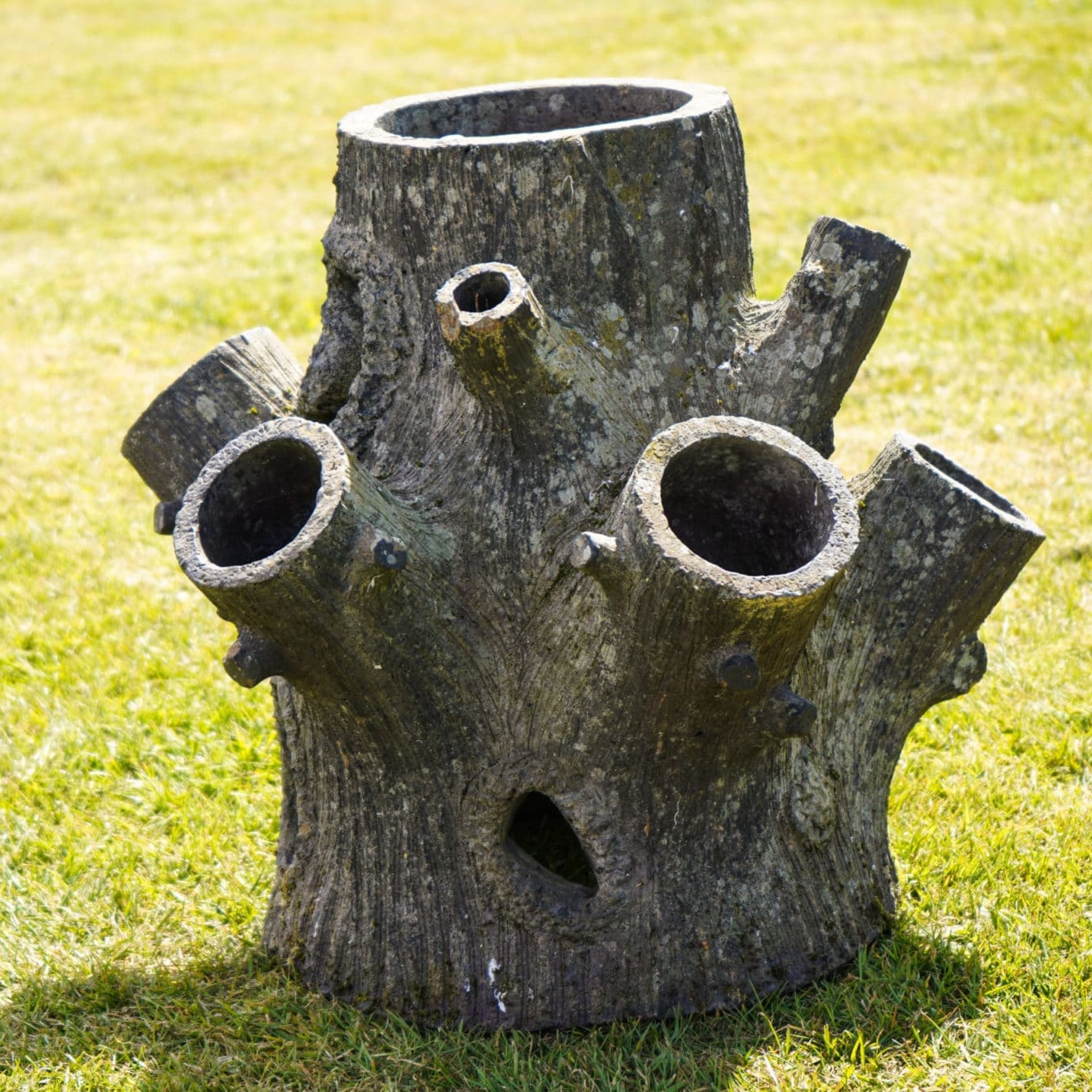 a 19th century antique strawberry planter