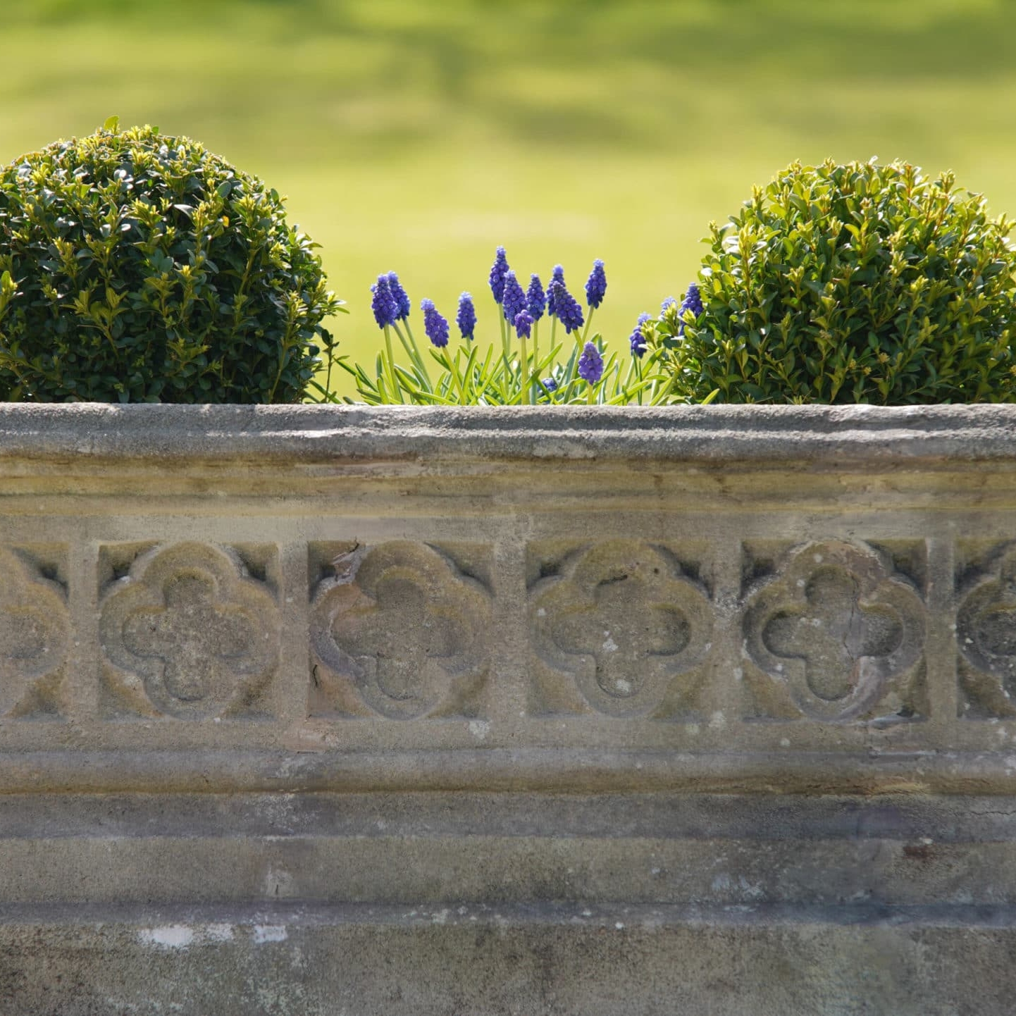 large weathered Chilstone Planter