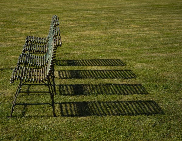 Original 19th Century Arras garden chairs