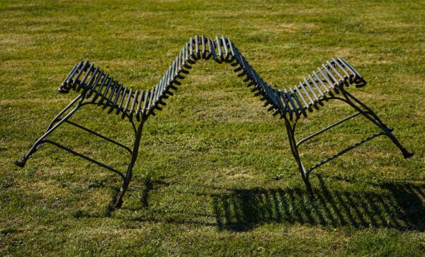 pair Arras Saint Sauveur garden chairs