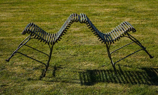 pair Arras Saint Sauveur garden chairs