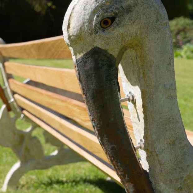 A Victorian Cast Iron Garden Bench