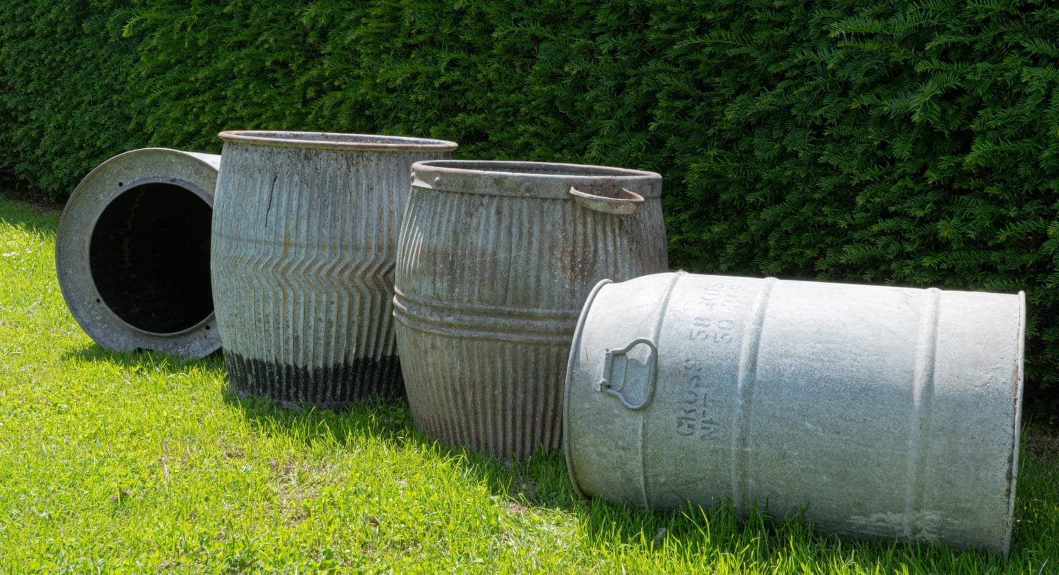 Victorian Galvanised Dolly Tub DGA by Tina Bird