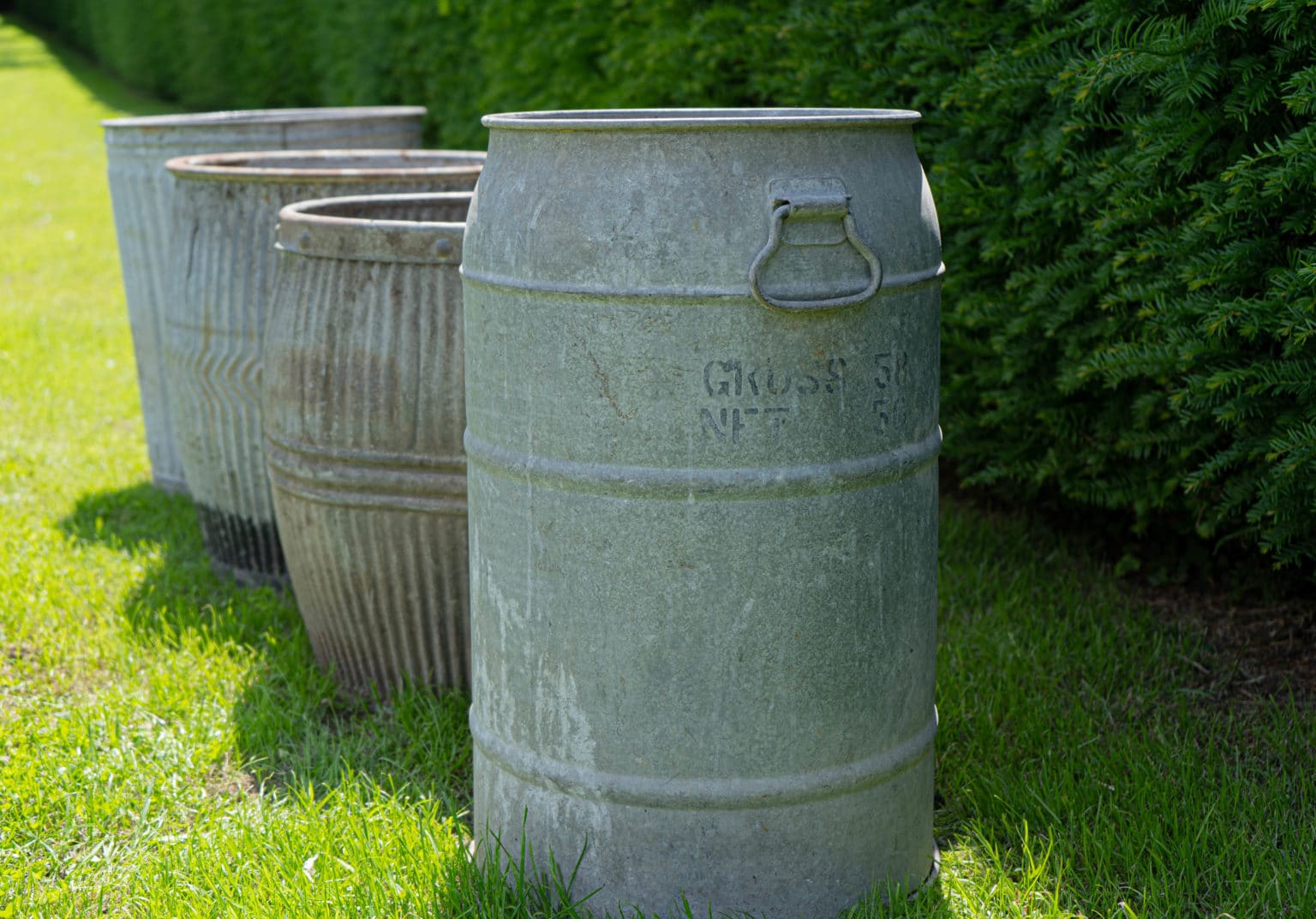 Victorian Galvanised Dolly Tub DGA by Tina Bird