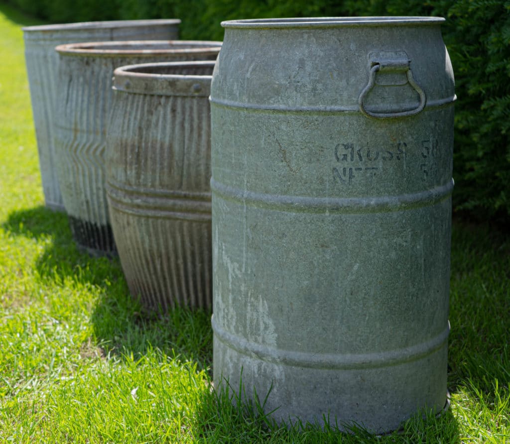 Victorian Galvanised Dolly Tub DGA by Tina Bird
