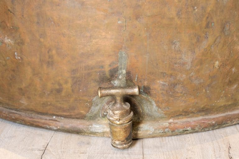 Huge Antique Copper British Cheese Vat DGA by Tina Bird
