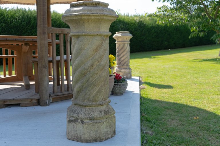 A pair of Doulton & Co Chimney Pots DGA by Tina Bird