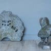 a Vintage English lead garden ornament
