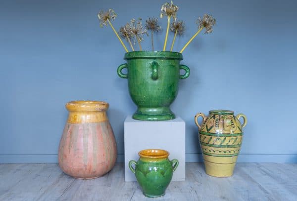 Multicoloured French Antique Vase - Image 6