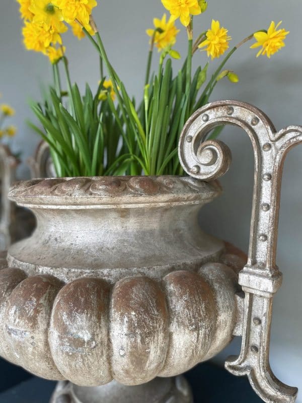 interior design cast iron urns for the house