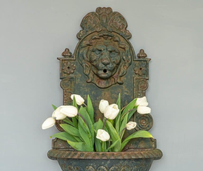 Petite Garden Wall Fountain DGA by Tina Bird