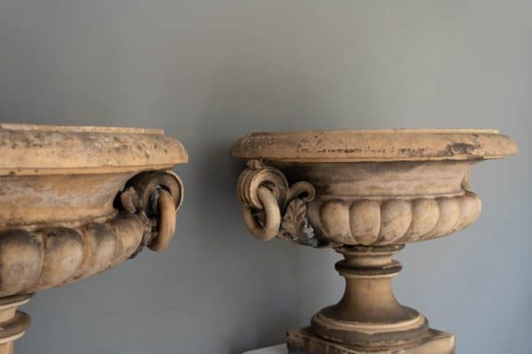 Pair of antique James Pulham Garden Urns - Image 8