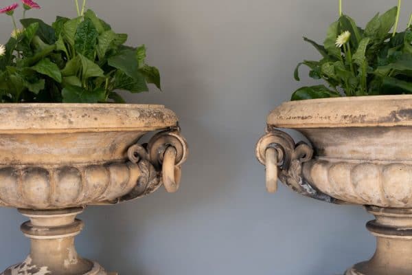 antique garden urns