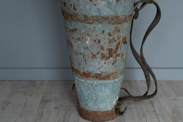 great patina to antique grape carrier for sale