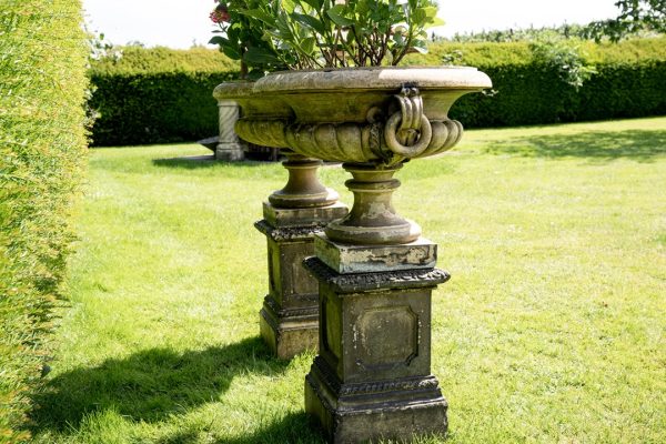 Pair of antique James Pulham Garden Urns - Image 12