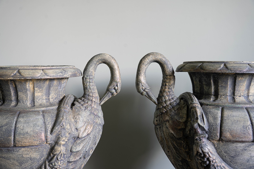 Pair of French Antique Urns - Image 8