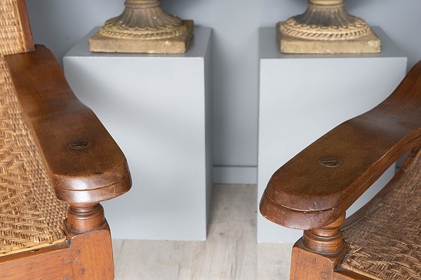 Anglo Indian antique pair of chairs