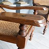 antique pair of large Plantation Chairs