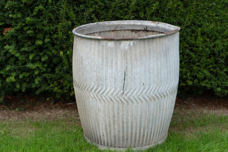 Galvanised Victorian Dolly Tubs DGA by Tina Bird