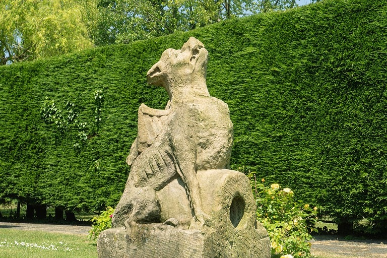 Antique Stone Gargoyle DGA by Tina Bird