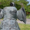 vintage bronze elephant statue fountain