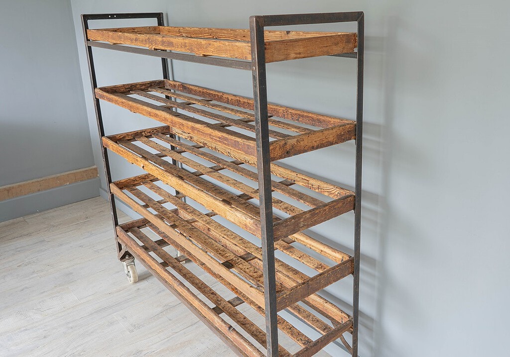 Pair of Vintage Racks on wheels - DGA by Tina Bird