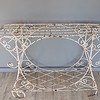 an English wirework plantstand