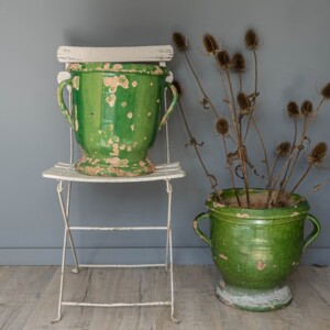 Antique Garden Glazed Terracotta Pottery