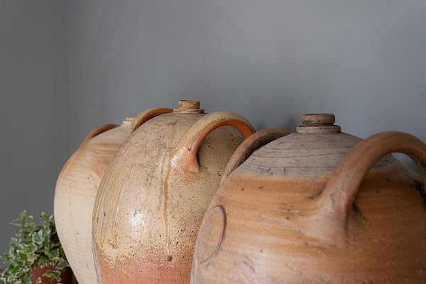 trio of antique pottery from France