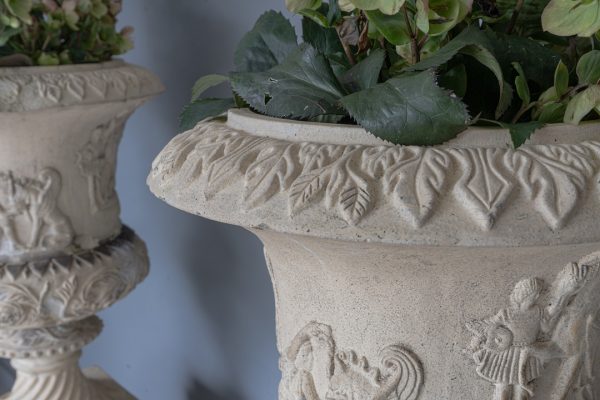 C Buick and Sons antique garden urn