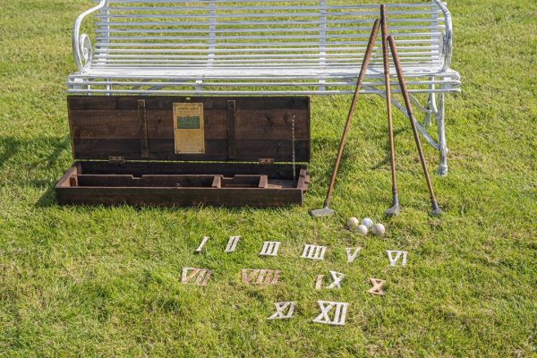 antique clock golf