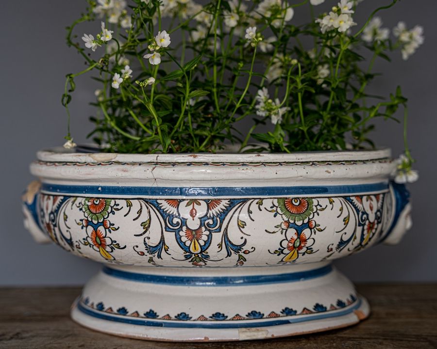 antique decorative interior jardiniere from France