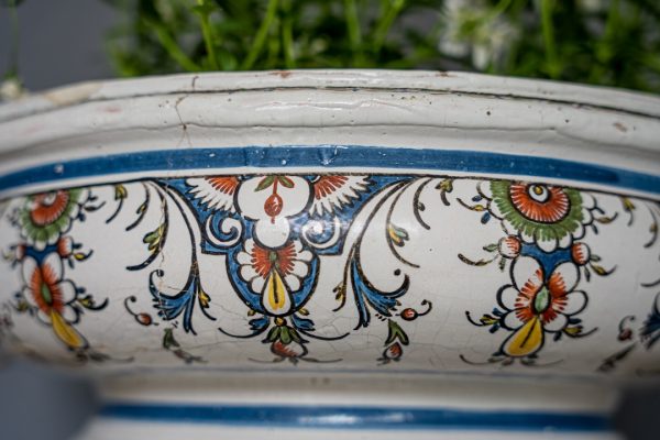 antique earthenware jardiniere