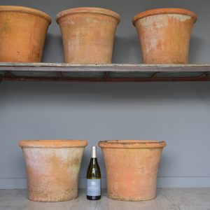 large terracotta reclaimed pots