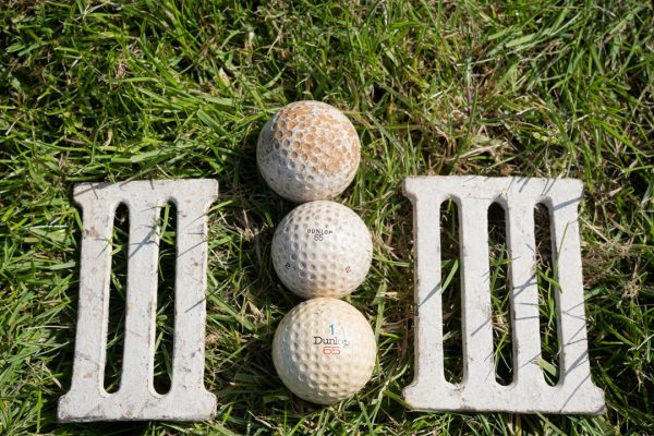 play golf in the garden
