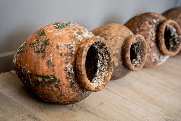 sea cockle pots from France