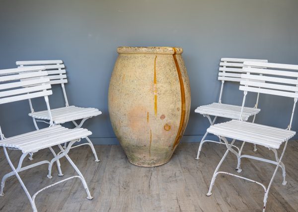 a giant antique French Castelnaudary vase